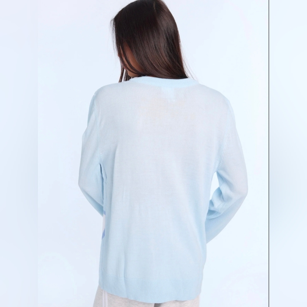 Cinnamoroll By Sanrio Crew Neck Pullover Knit Sweater Size Large New with Tags! - Picture 3 of 14